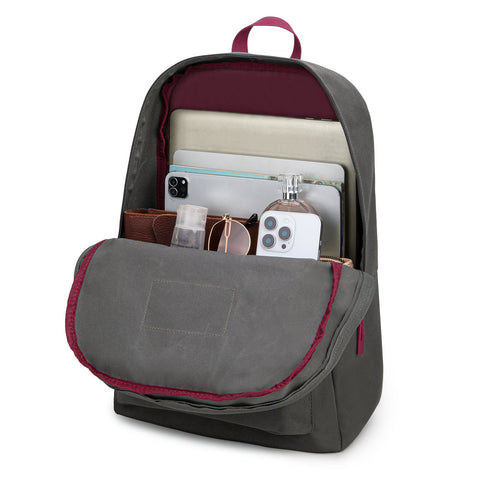Montana West Solid Color Backpack - 2Pcs Set