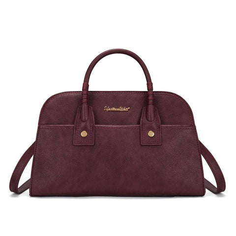 MWC-631BK Montana West Wrapped Handle Dome Satchel Bag