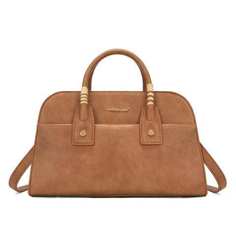 MWC-631BK Montana West Wrapped Handle Dome Satchel Bag