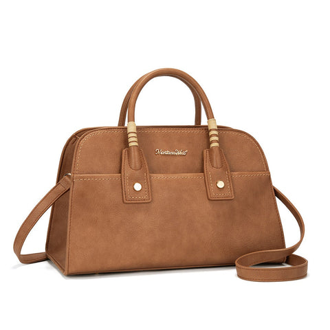 MWC-631BK Montana West Wrapped Handle Dome Satchel Bag