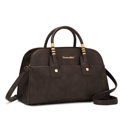 MWC-631BK Montana West Wrapped Handle Dome Satchel Bag