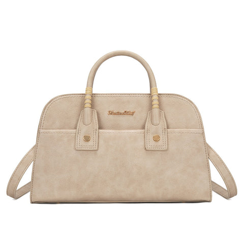 MWC-631BK Montana West Wrapped Handle Dome Satchel Bag