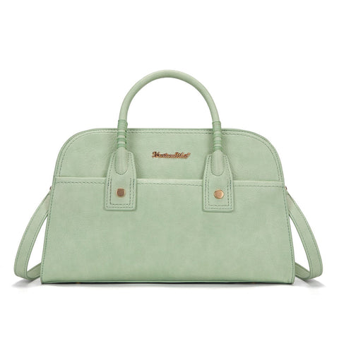 MWC-631BK Montana West Wrapped Handle Dome Satchel Bag