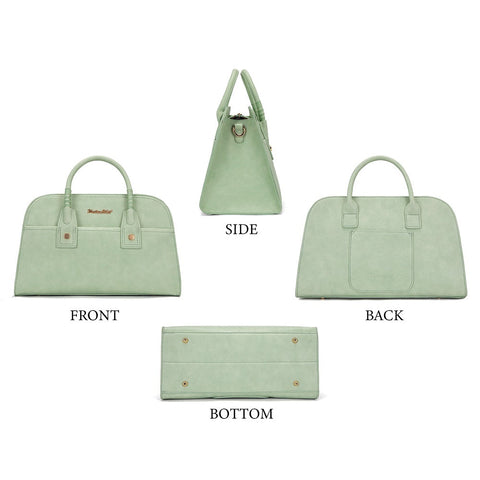 MWC-631BK Montana West Wrapped Handle Dome Satchel Bag