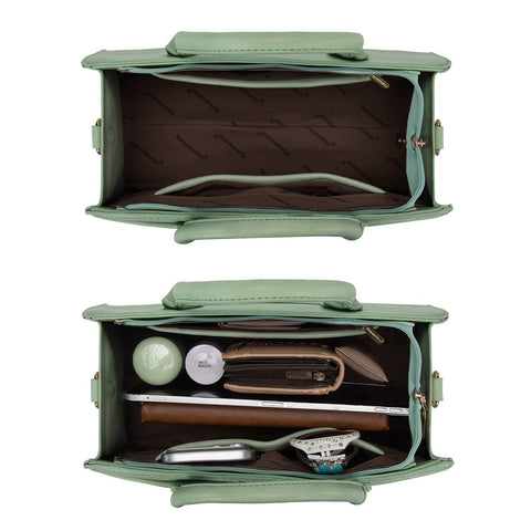 MWC-631BK Montana West Wrapped Handle Dome Satchel Bag