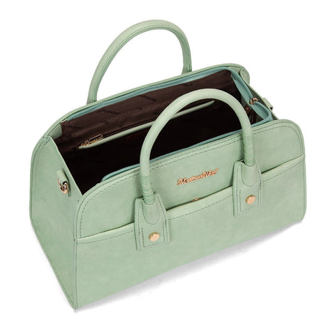 MWC-631BK Montana West Wrapped Handle Dome Satchel Bag