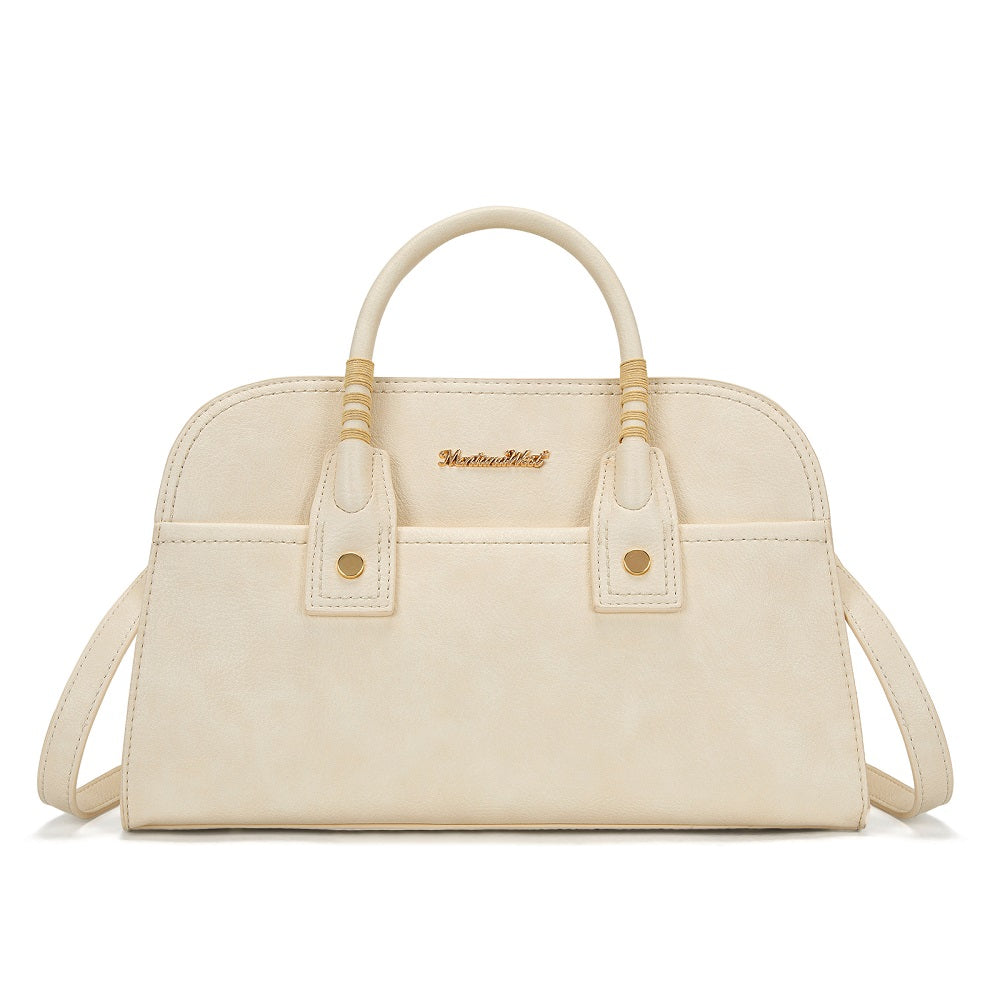 MWC-631BK Montana West Wrapped Handle Dome Satchel Bag