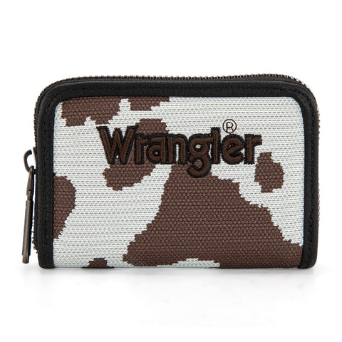 Cow Print Small Wallet