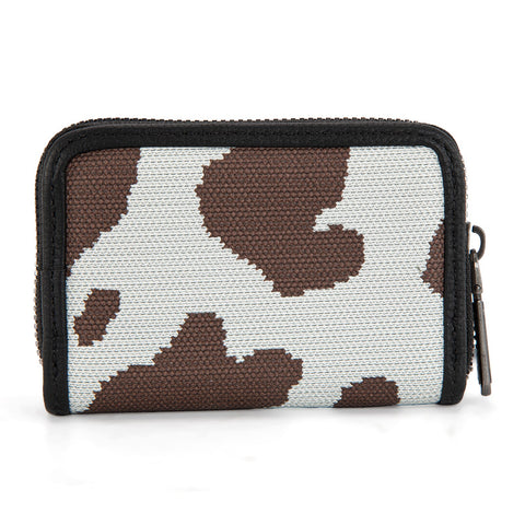 Cow Print Small Wallet