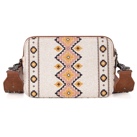 Wrangler Aztec Printed Crossbody Purse