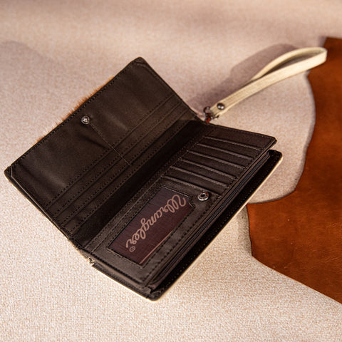 Wrangler Cowhide Fringe Concealed Carry Tote