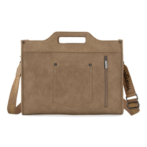 Wrangler Genuine Cowhide Carry-All Cowhide Large Tote/Crossbody