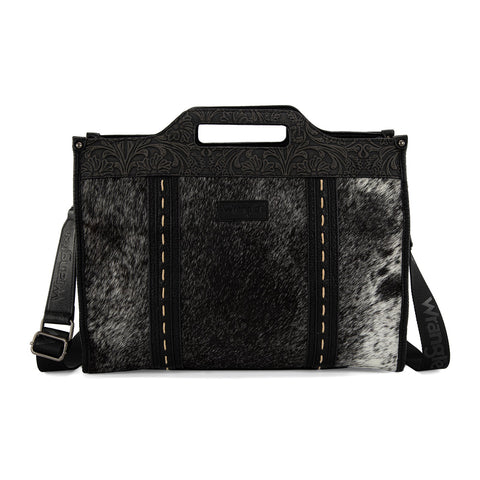 Wrangler Genuine Cowhide Carry-All Cowhide Large Tote/Crossbody