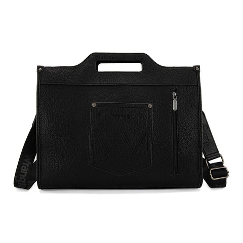 Wrangler Genuine Cowhide Carry-All Cowhide Large Tote/Crossbody
