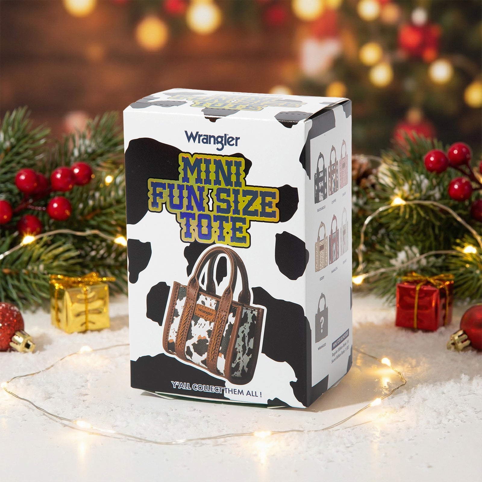 Wrangler Mini Fun Size Tote Bag Charm/Key Chain