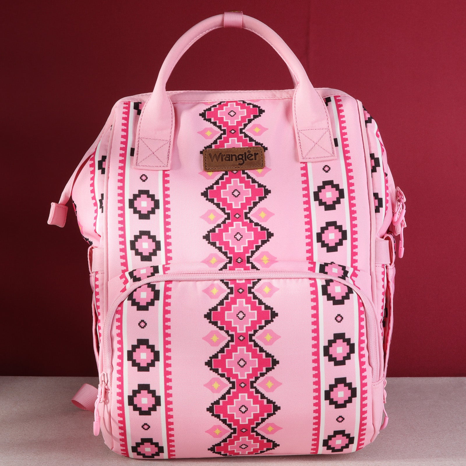 Wrangler Aztec Southwestern Print Diaper Bag