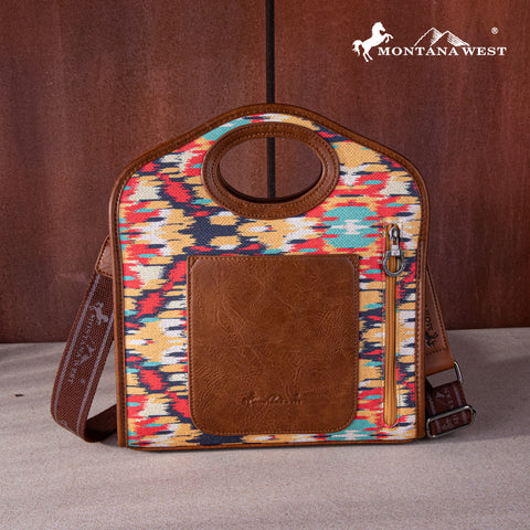 Montana West Western Prints Concealed Carry Crossbody Bag