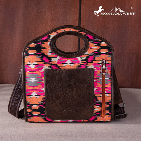 Montana West Western Prints Concealed Carry Crossbody Bag