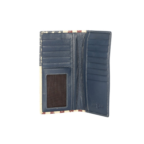Genuine Leather Patriotic Collection Men's Wallet