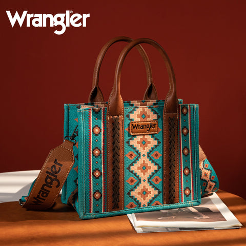 Wrangler Southwestern Crossbody Tote Bag