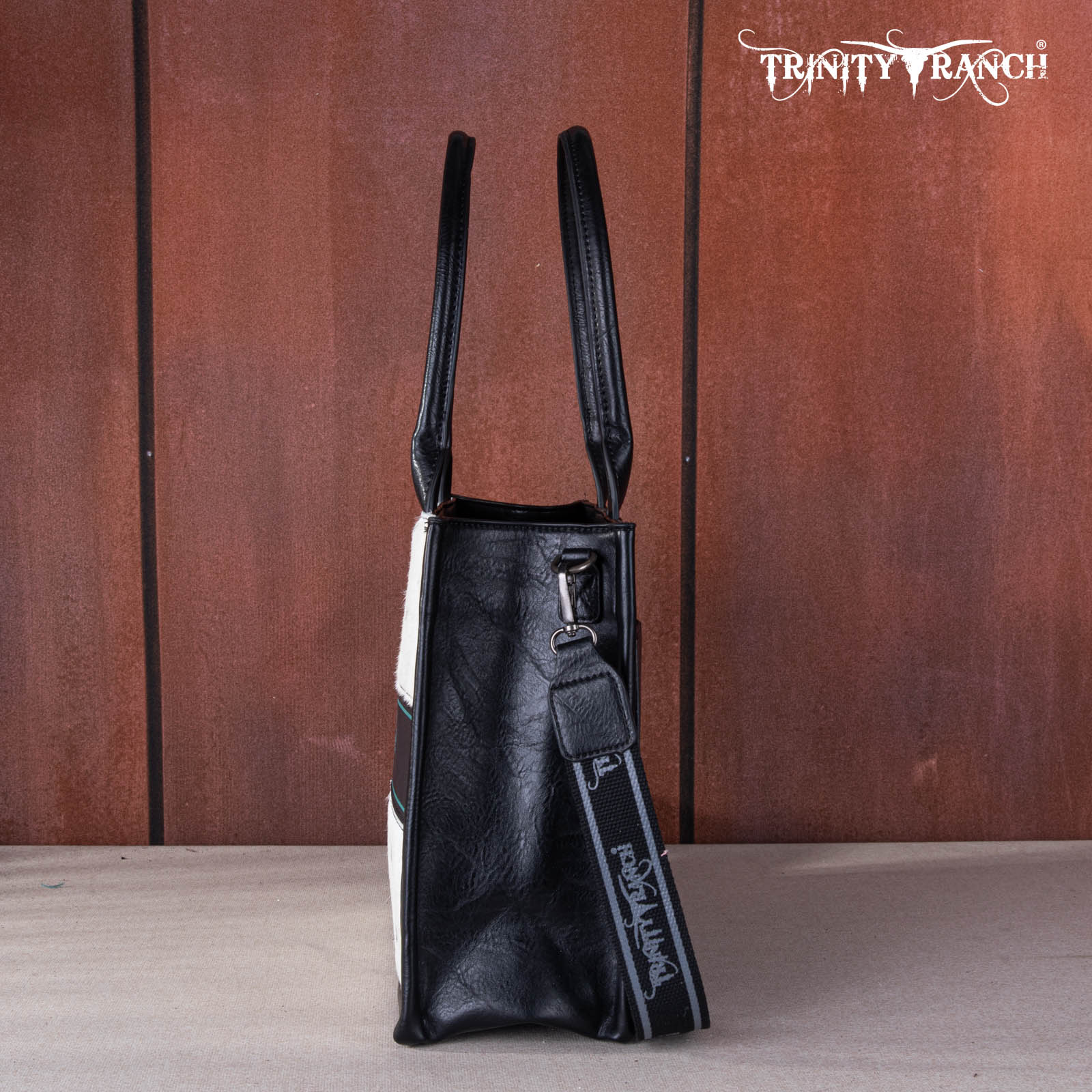 Trinity Ranch Hair-On Cowhide Tote Bag