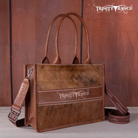 Trinity Ranch Hair-On Cowhide Tote Bag