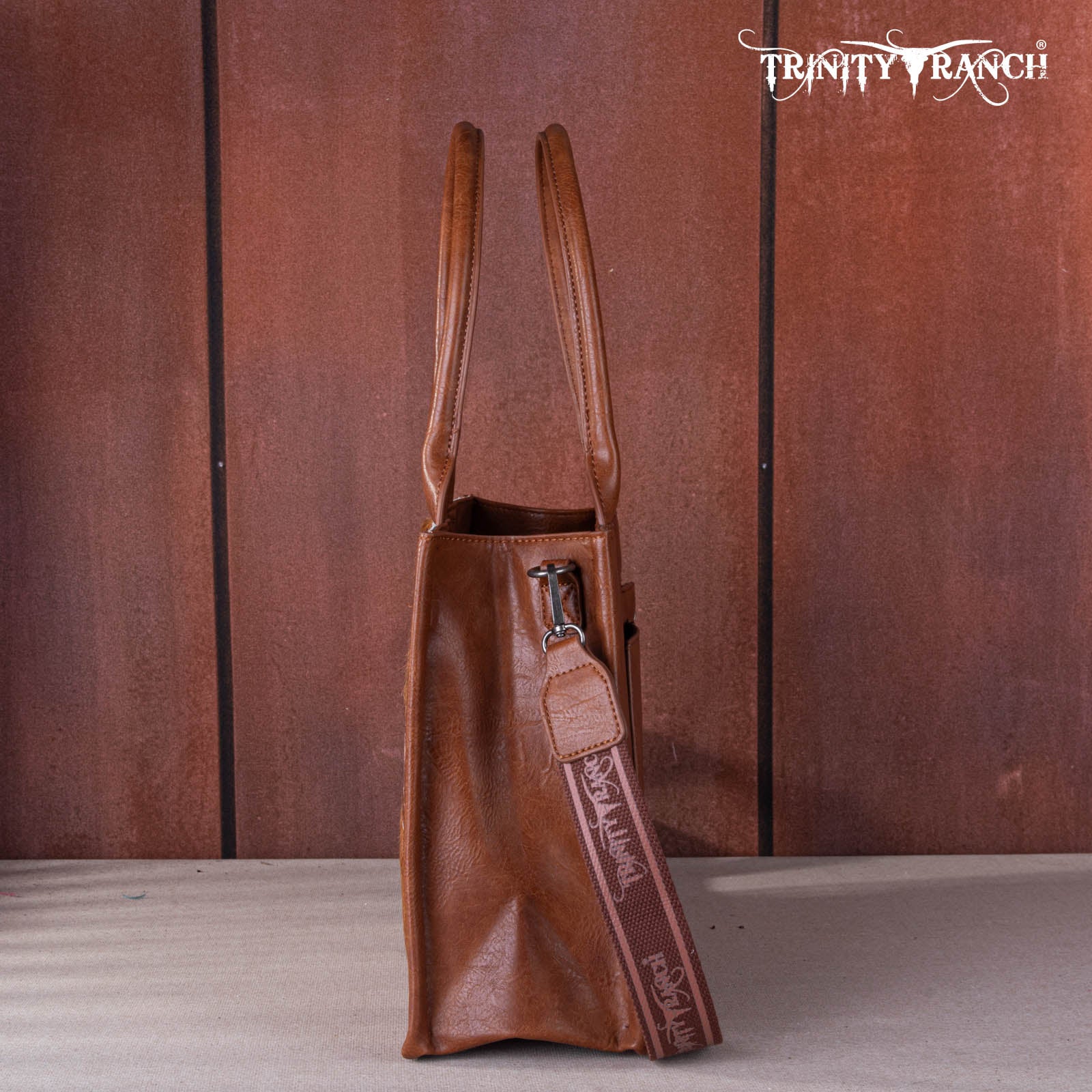 Trinity Ranch Hair-On Cowhide Tote Bag