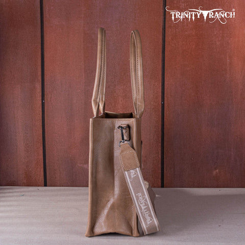 Trinity Ranch Hair-On Cowhide Tote Bag