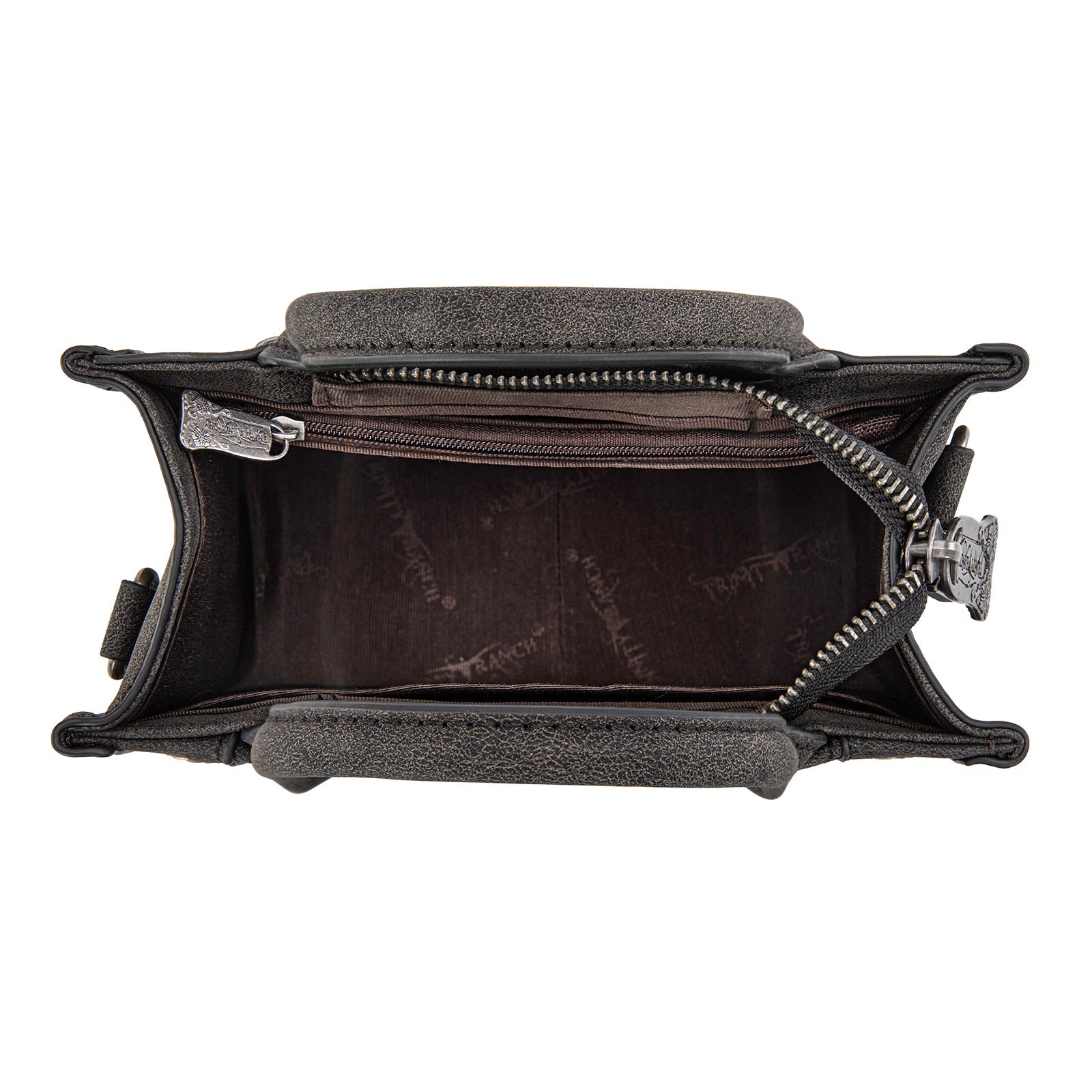 Trinity Ranch Western Hair-On Cowhide Mini Tote/Crossbody