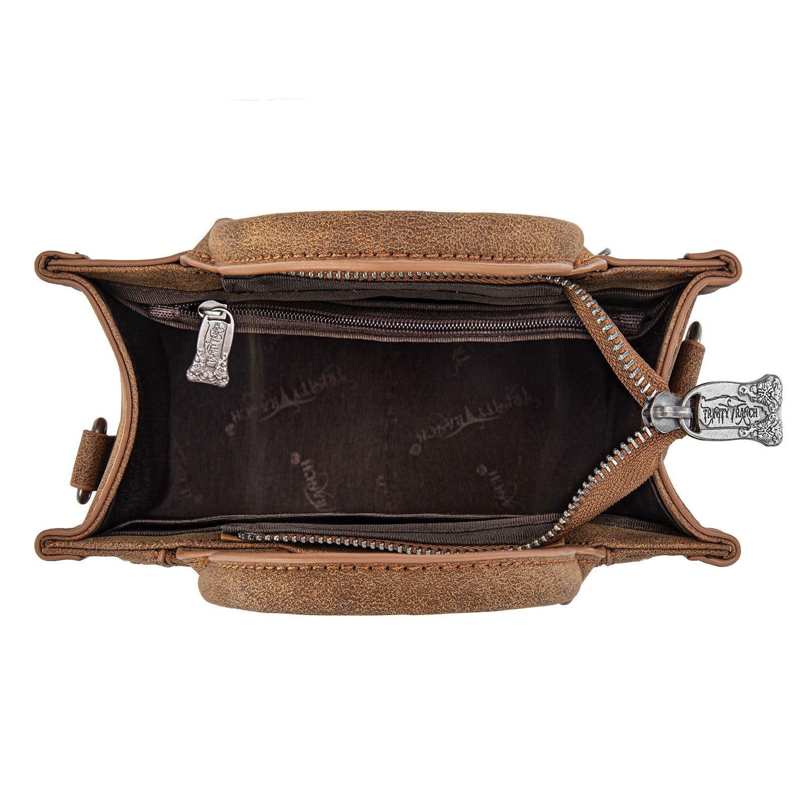 Trinity Ranch Western Hair-On Cowhide Mini Tote/Crossbody
