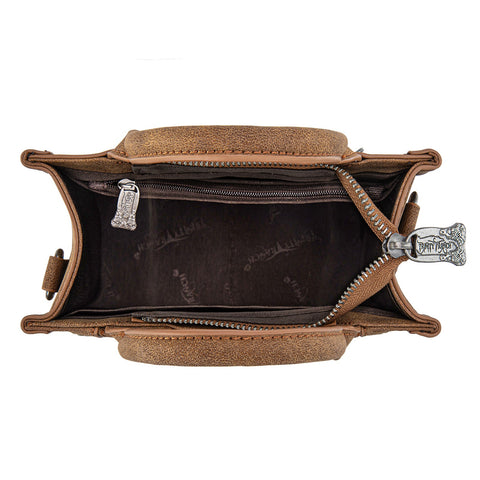 Trinity Ranch Western Hair-On Cowhide Mini Tote/Crossbody