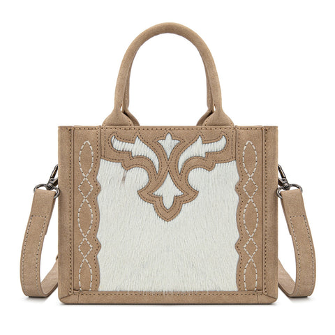 Trinity Ranch Western Hair-On Cowhide Mini Tote/Crossbody