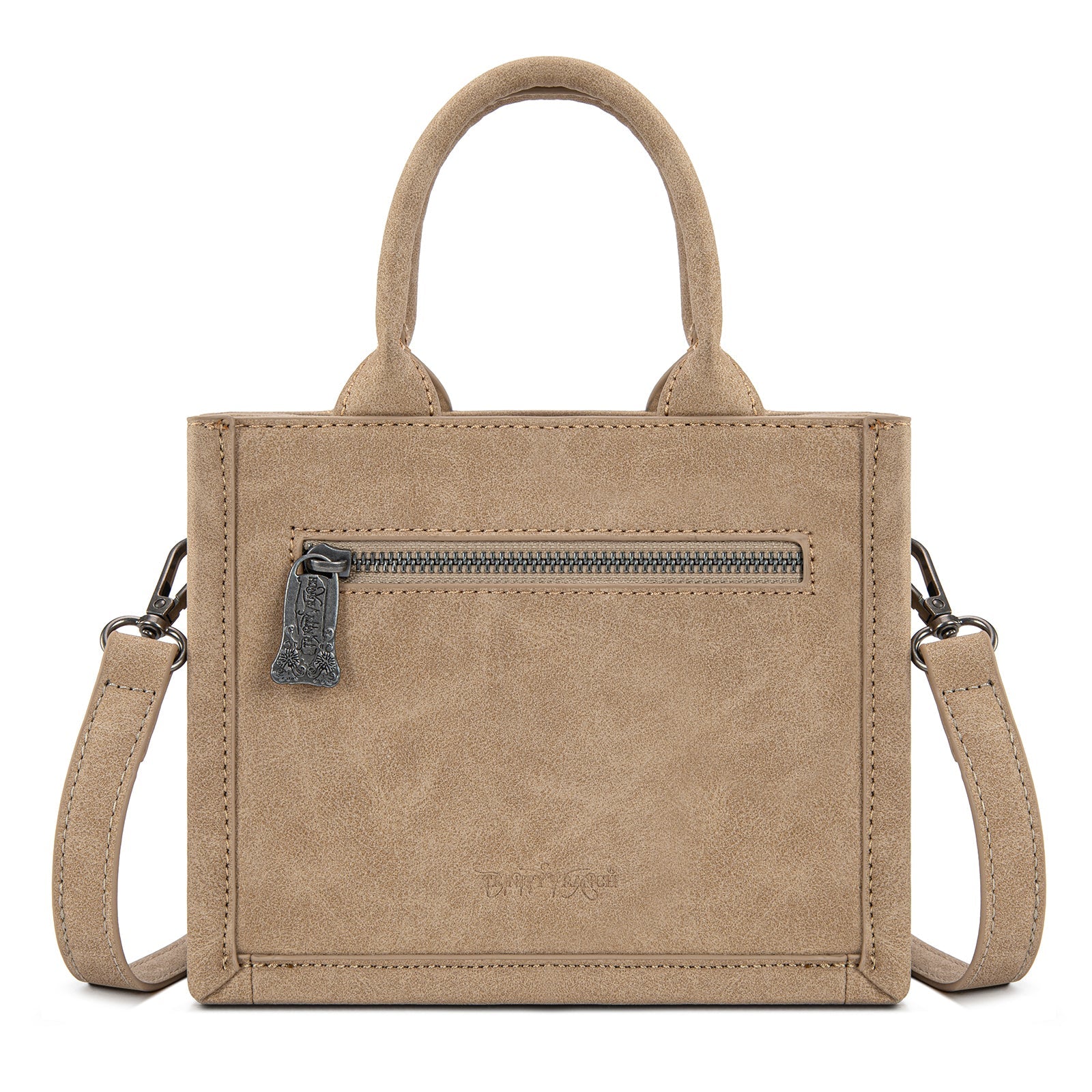 Trinity Ranch Western Hair-On Cowhide Mini Tote/Crossbody