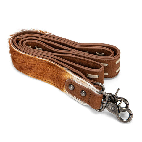 Trinity Ranch Fringe Cowhide Tote Bag