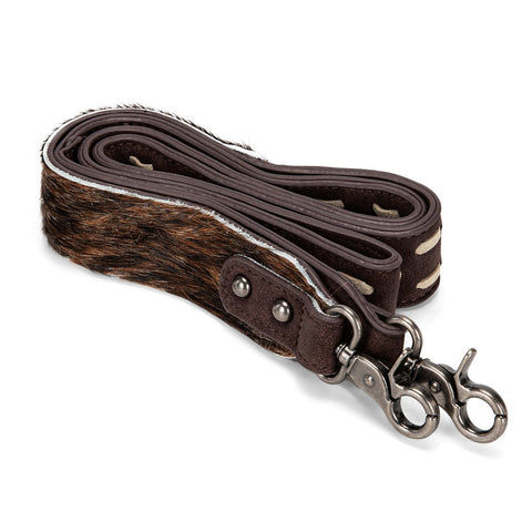 Trinity Ranch Fringe Cowhide Tote Bag