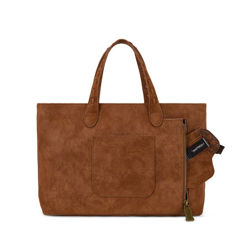 Trinity Ranch Genuine Cowhide Concealed Carry Tote Bag