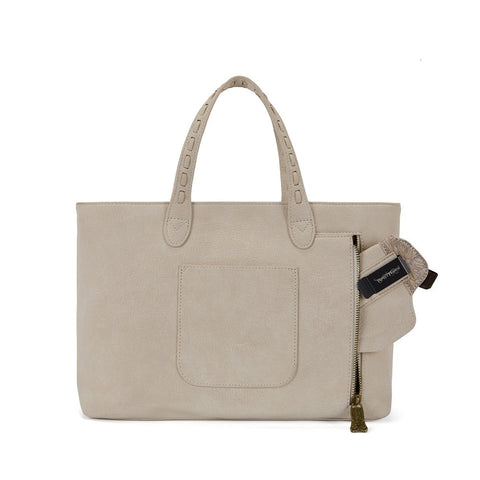 Trinity Ranch Genuine Cowhide Concealed Carry Tote Bag