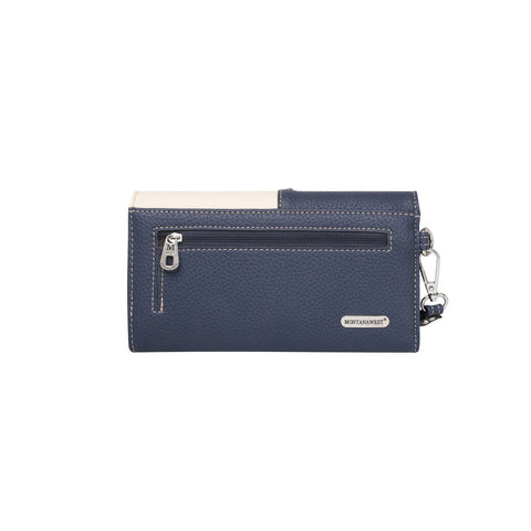 Montana West Texas Pride Collection Secretary Style Wallet