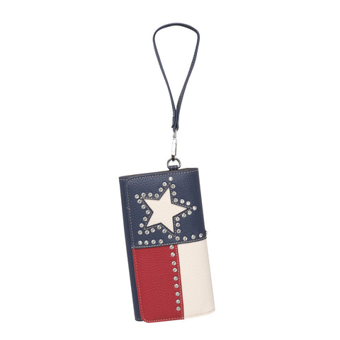 Montana West Texas Pride Collection Secretary Style Wallet