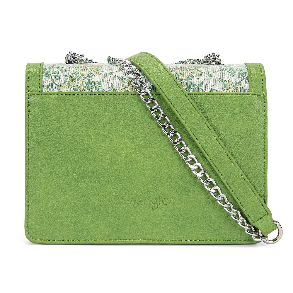 Wrangler Chic Lace Chain Shoulder Bag