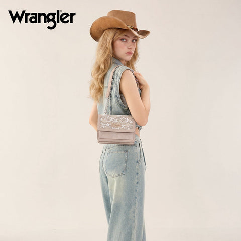 Wrangler Chic Lace Chain Shoulder Bag