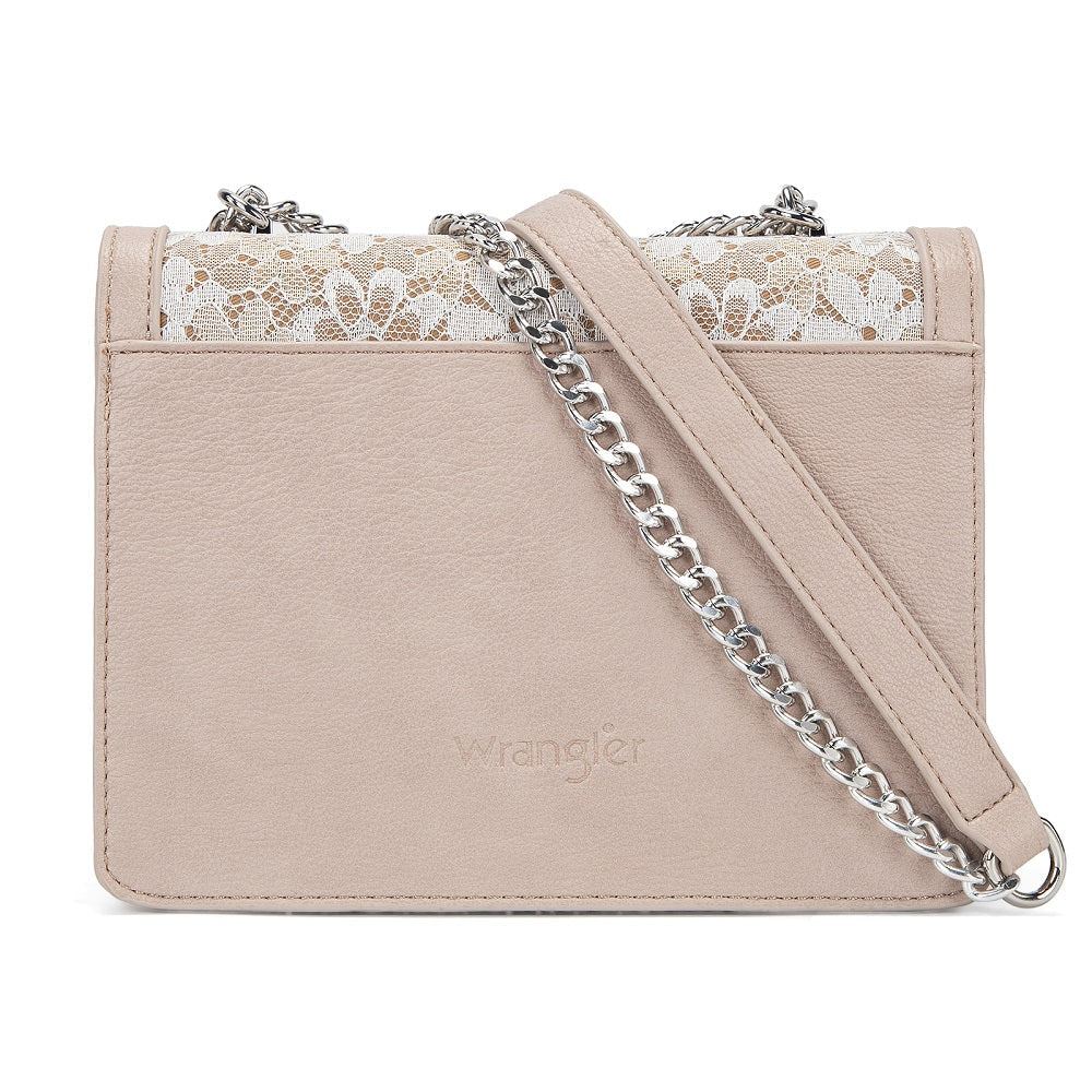 Wrangler Chic Lace Chain Shoulder Bag