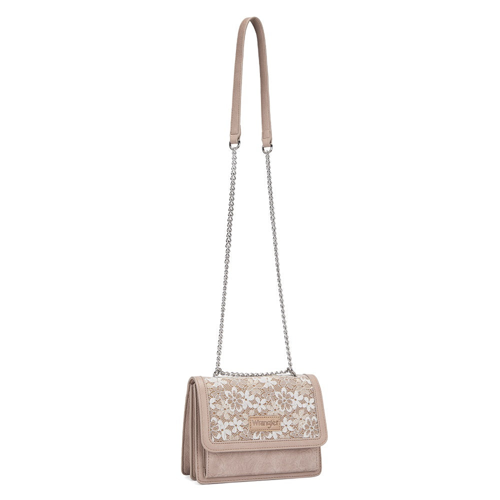Wrangler Chic Lace Chain Shoulder Bag