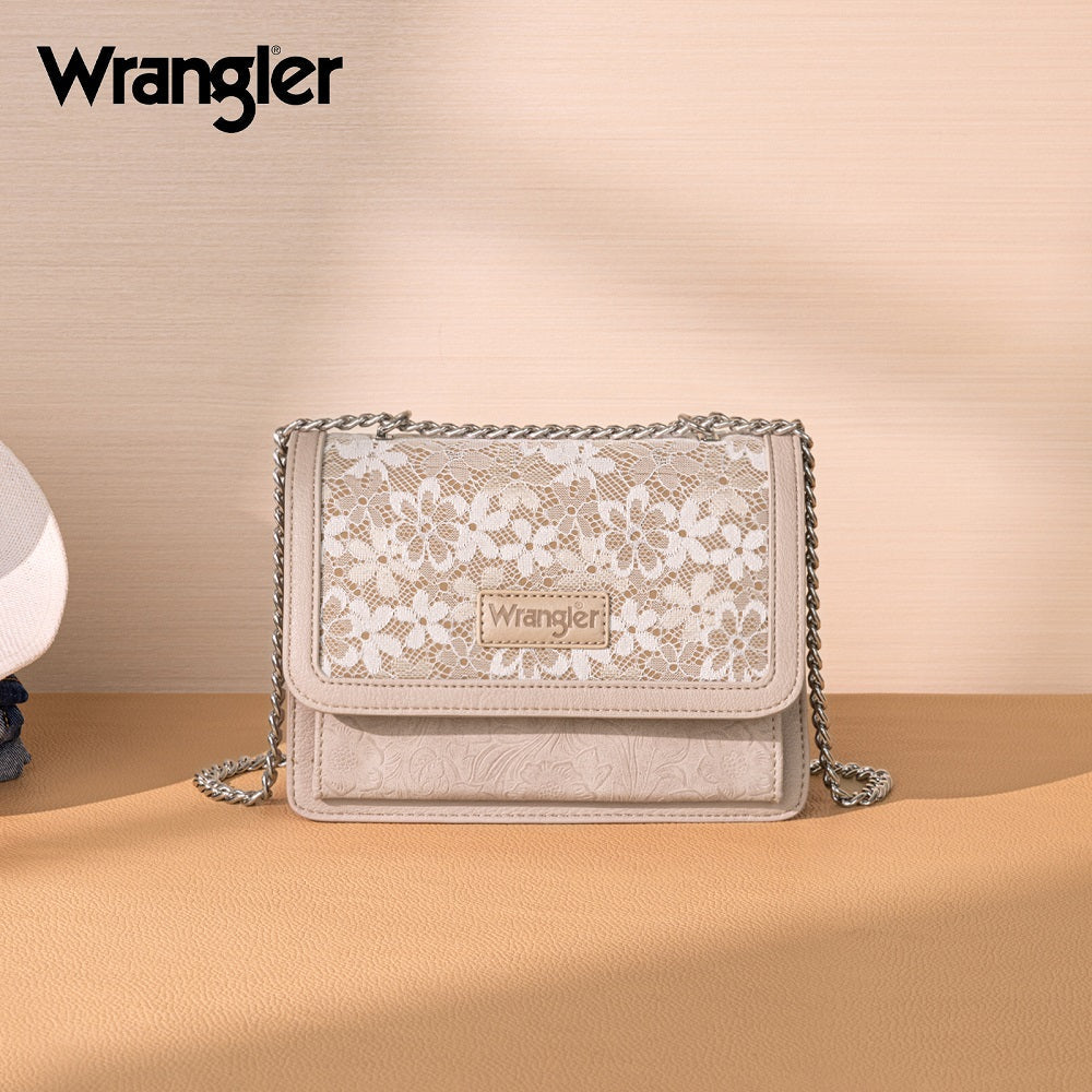 Wrangler Chic Lace Chain Shoulder Bag