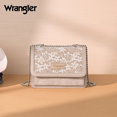 Wrangler Chic Lace Chain Shoulder Bag