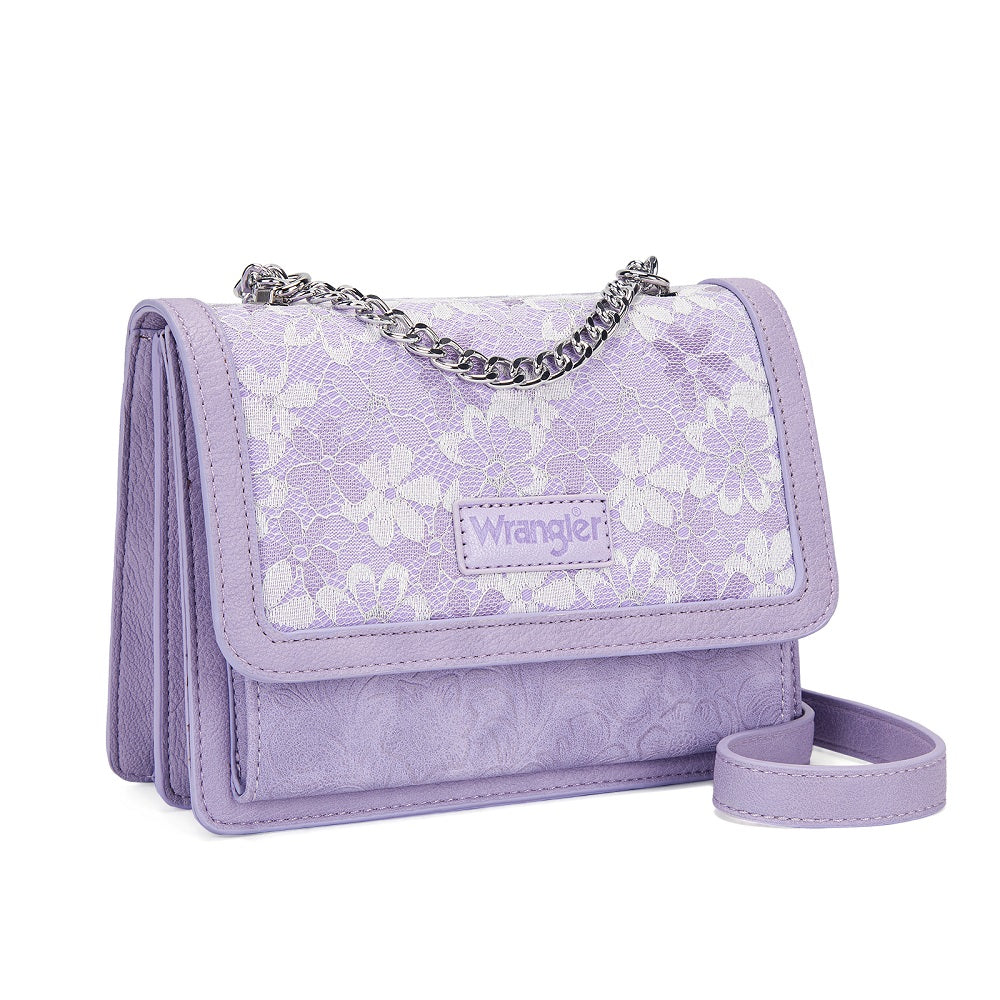 Wrangler Chic Lace Chain Shoulder Bag