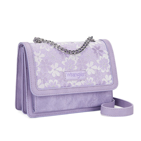 Wrangler Chic Lace Chain Shoulder Bag