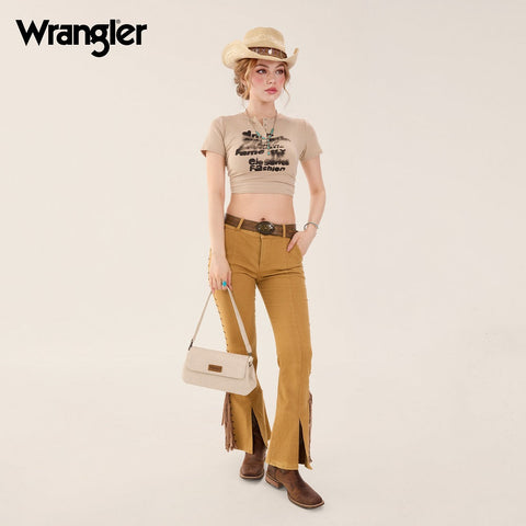 Wrangler Flap Shoulder Crossbody Bag