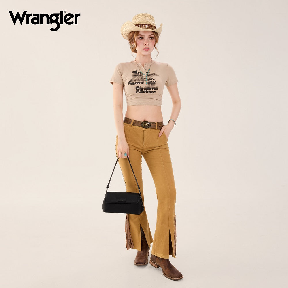 Wrangler Flap Shoulder Crossbody Bag