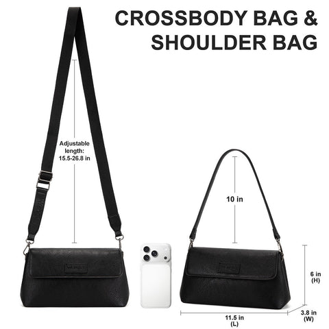 Wrangler Flap Shoulder Crossbody Bag